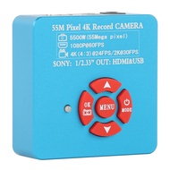 55MP 4K 2K HDMI USB Video Industrial Microscope Camera Phone Capacitor BGA CPU SMD Chip Soldering Re