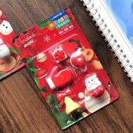 Cute Christmas Eraser Set - Cute deer eraser_cute pencil eraser for kids