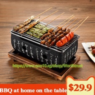 Mini Table BBQ Grill Balcony Indoor Outdoor Cooking Party Gift Barbecue Grill Japanese Style
