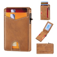 【Magnetic Snap For Easy Access】Slim Carbon Fiber Mens Card Holder Card Holder Wallet Carbon Fiber An