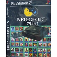 PS2 Game Disc-NEO-GEO 79 in1 Including Retro Old 90s Games