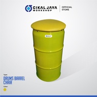 Kursi / Drums Barrel Chair /Kursi Minimalis/Kafe/Unik/Kursi Drum /sofa/Keren / Kuning