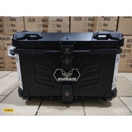 Duhan Alloy Top Box 55 Liters with Backrest