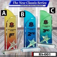 Crystal Award Plaque/Appreciation Plaque/Sales Achievement Plaque/Employee Award Plaque/Service Awar
