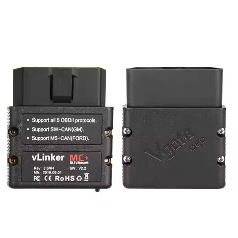 Vgate vLinker MC MC+ ELM327 V2.2 Bluetooth 3.0 4.0 OBD2 Scanner OBD 2 BimmerCode FORScan Auto Car Di
