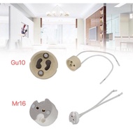 MR16 GU5.3 G4/ Gu10 Wire Connector Halogen LED Bulbs Holder Base Socket