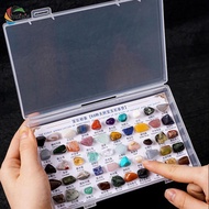 chulisia 50Pcs Mineral Rocks Geology Science Stem Toys Collection Party Favors Rough Stones for Gift