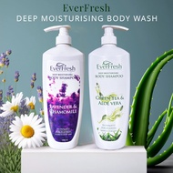 EverFresh Deep Moisturizing Body Wash pH5.5 | Green Tea Aloe Vera Lavender Chamomile All Skin Types