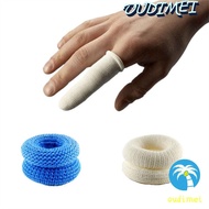 OUDIMEI Finger Bandage Cotton Sports Gear Finger Protector Nursing Bandage 15x600mm Blue White Finge