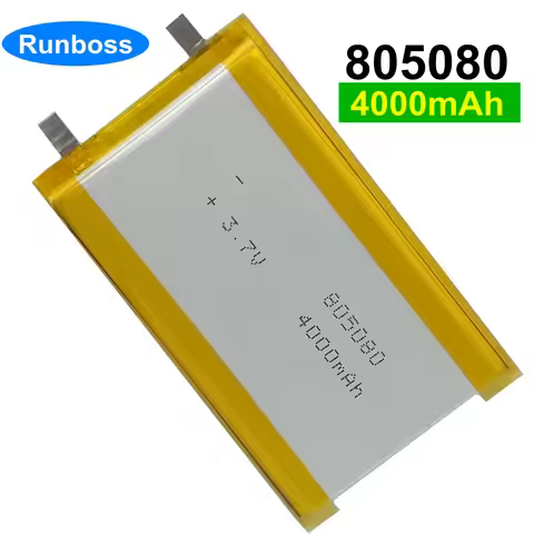 3.7V 4000mAh 805080 855080 JST 2.0mm 2.54mm 1.5mm Soft Pack Battery For Topping NX7 Topping G5 Bluet