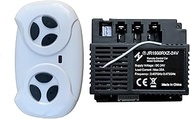 2.4G Bluetooth Remote Control and JR1930RXZ-24V Receiver Kit Kids Powered Ride On Car,Controller Con