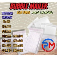 Bubble warp/White mailer bubble envelope / bubble packing plastic size 11x19 / 12x22 / 15x20 / 16x22