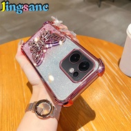 Jingsanc cho Oppo RENO 13F/OPPO RENO 13F 5G/Oppo RENO 13F 4G Vỏ điện thoại sang trọng mạ điện long l