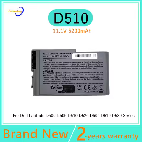 6Y270 BAT1194 Laptop Battery For Dell Inspiron 500m 510m 600m D500 D505 D510 D520 D600 D610 D530 Ser