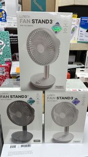🌟全新行貨✔️ 可用消費卷🌟 韓國 LUMENA N9 Fan Stand 3X 搖頭無缐風扇