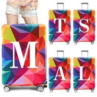 Luggage Cover  18-25 Inch Luggage Cover Thicker Elastic Dust Cover Extra Protection White Letter Ser