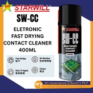STARWILL SW-CC Electronic Fast Drying Contact Cleaner 400ml Fast Acting, No residue, Easy to Apply