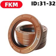 FKM skeleton oil seal is corrosion-resistant and wear-resistant TG/TC-31/32*40/42/45/46/47/48*6/10