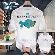 ✅Stok Bersedia COD Vint T-SHIRT SOUVENIR/ BY KAZAKHSTAN ALMATY - PREMIUM QUALITY