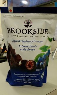 現貨 Brookside dark chocolate 巴西莓和藍莓 黑巧克力 850g exp.2024 jun HKD149