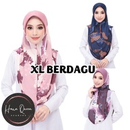 [Trade] Tudung Sarung Berdagu XL Labuh Instant Ironless | Mosscrepe