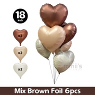 MINIIS PARTY INS 42inch 0-9 Number Foil Balloon Caramel Balloon Number Balloon Birthday Number Ballo