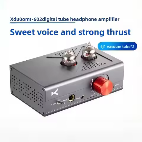 Xduoo mt-602 tube headphone amplifier - desktop mini hi-fi headphone amp