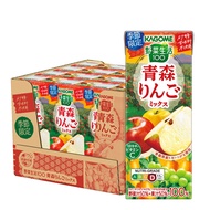 [Carton] Kagome Yasaiseikatsu100 Aomori Apple Mix (12x195ml)
