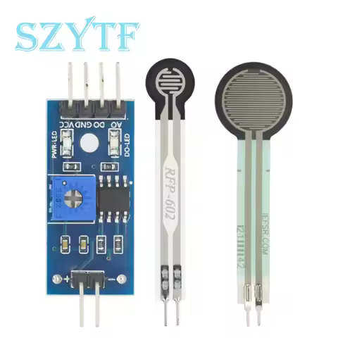 Load Cell Resistive Membrane Pressure Sensor Module Flexible Force Sensitive Analog FSR402 4mm 5mm 7