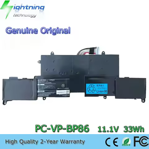 New Original PC-VP-BP86 11.1V 33Wh Laptop Battery for NEC LZ550 LZ750JS LZ550/JS 3UPF454261-2-T0882 