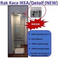 RAK KACA IKEA/DETOLF FREE KUNCI [C.O.D]