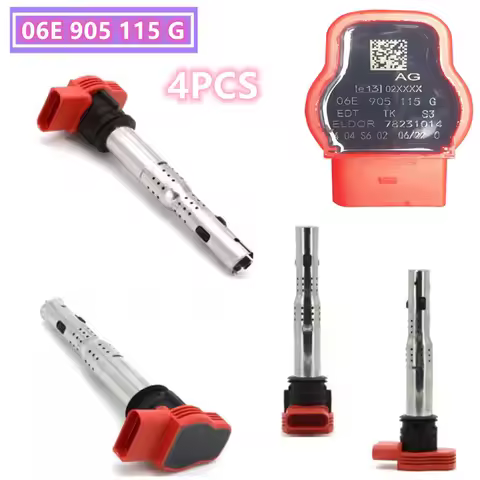 1/2/3/4PCSCar Ignition Coil For VW Jetta Golf Passat Tiguan CC For Audi A3/4/5/6/7/8 TT Q3/5 R8 OEM 