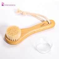 Menolana 5.4 "Wooden Facial Cleansing Brush  Exfoliating Exfoliating Cleansing Brush