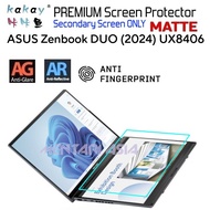 Screen Protector ASUS ZenBook DUO UX8406 (2024) SECONDARY SCREEN - KAKAY Premium MATTE