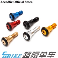 Aceoffix seatpost stop disc stopper for brompton tri fold folding bike