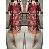 Batik DRESS MODERN BATIK DRESS MODERN Women's BATIK DRESS Party BATIK DRESS JUMBO LD 120