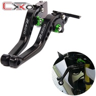 Z400อุปกรณ์เสริมแฮนด์สั้น CNC ก้านเบรคคลัทช์สำหรับ KAWASAKI Z400 Z400 2018-2023