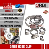 ORBIT AISI SUS 430 STAINLESS STEEL HOSE CLIP (INDUSTRIAL GRADE)