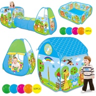 [FREE 50 BALL] Lucky Baby Play Tent (7 Design Option)