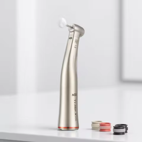 NSK Push Button 1:5 Increase Speed Handpiece Dental Contra Angle Handpiece Mini Head Ti Max X95L Z95