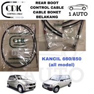 CDK CHIYODA KUKOSAI CDK REAR BOOT BONNET CABLE KABEL BONET BELAKANG PERODUA KANCIL 660 850