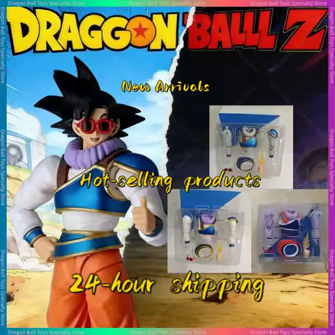 E&C Dragon Ball Z SHF Instant Transmission Son Goku Chibi Dam'z Clothes Accessories Anime Action Fig