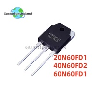 5PCS 100% NEW 40N60FD2 20N60FD1 60N60FD1 TO-3P SGT40N60FD2 SGT60N60FD1 SGT20N60FD1 Best Quality In S