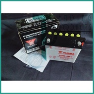▥  ✙  Yuasa 12N9-4B-1 Motorcycle Battery 12V. 9Ah for Kawasaki Barako (Battery Solution NOT Include