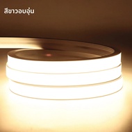 Smart PIR Motion Sensor USB 5V COB Neon Strip Light Delay Time ปรับทํางานในเวลากลางคืน/Dark สําหรับห