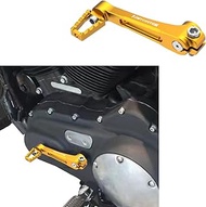 PJMTCUSTOM Gold Aluminum Clutch Shift Shifter Fits for Harley Davidson Sportster 2004-2022 XL1200CX,