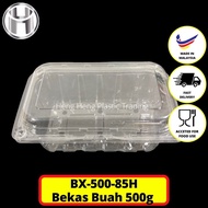 BX-500-85H Fruit Box Packaging Tomato Cherry Strawberry Anggur / Bekas Buah 500g ±10pcs