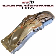 MRP REAR STAINLESS STEEL MUDGUARD FENDER (CG125)