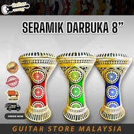 DARBUKA SERAMIK 8" INCI POWER BEAT BERKUALITI