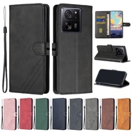 For Xiaomi 13T Pro Case Leather Flip Case For Xiomi Mi 13T Pro Phone Cases Xiaomi13T Pro Wallet Cover Casing